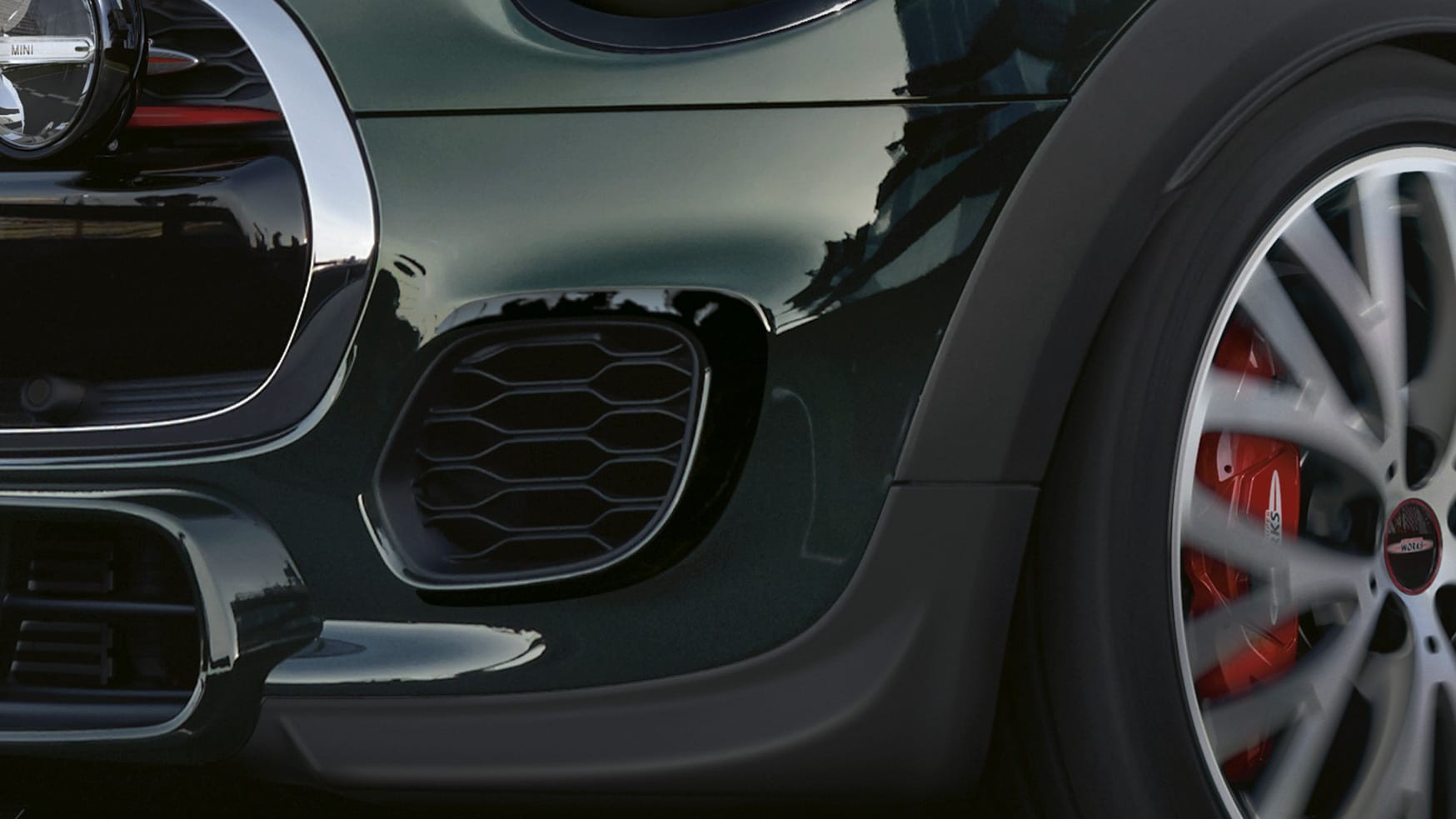 MINI John Cooper Works – siyah tampon kiti – spor şeritler